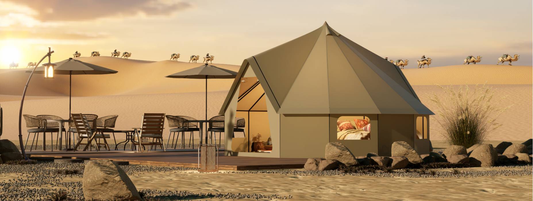 东港区露营酒店帐篷产品